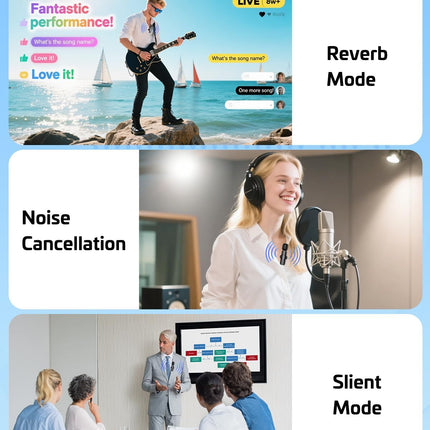 Pink Wireless Lavalier Mic – Clip-On, Noise Cancelling, 65ft Range for iPhone/Android