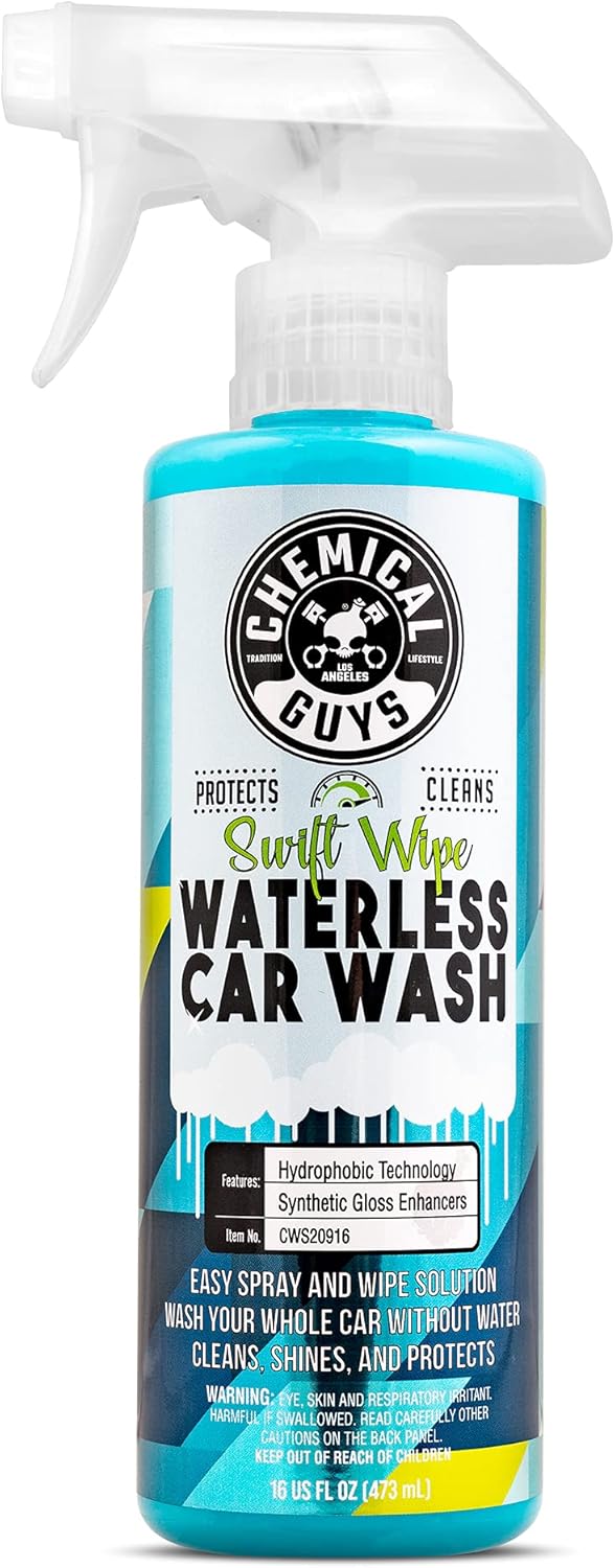 16oz Swift Wipe Waterless Car Wash Spray for Cars Trucks Motorcycles RVs