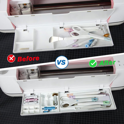 Cricut Maker Blade Storage Tray – Tool Organizer Insert for Maker 3 & Maker 4
