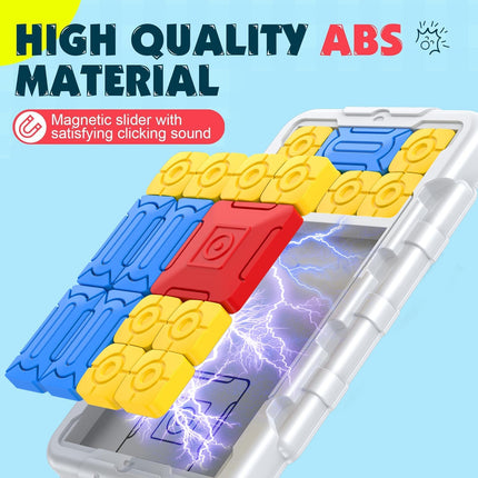 Super Slide Puzzle Game, STEM Logic Toy with 500+ Brain Teaser Challenges