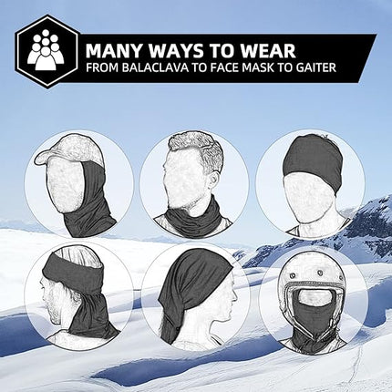 Cold Weather Balaclava – Windproof Thermal Ski Mask & Neck Warmer