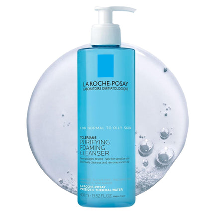 Toleriane Purifying Foaming Cleanser – Oil-Free, Niacinamide & Ceramides