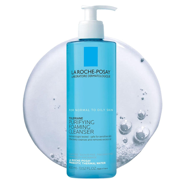 Toleriane Purifying Foaming Cleanser – Oil-Free, Niacinamide & Ceramides