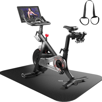 Foldable Treadmill Mat for Exercise Bike Elliptical Rowing Machine Floor Mat