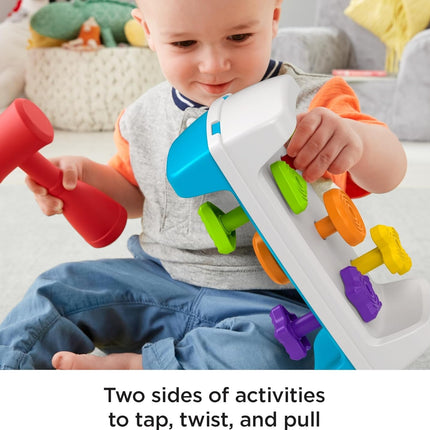 Toddler Tap & Turn Bench – 2-Sided Pretend Tool Construction Set 1+ Years
