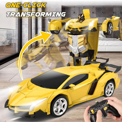 Transform Remote Control Car Toy for Kids Boys Ages 3-12 RC Vehicle