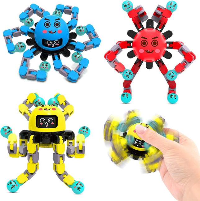 3-Pack Fidget Spinner Toys – Birthday, Easter, & Party Gift for Kids