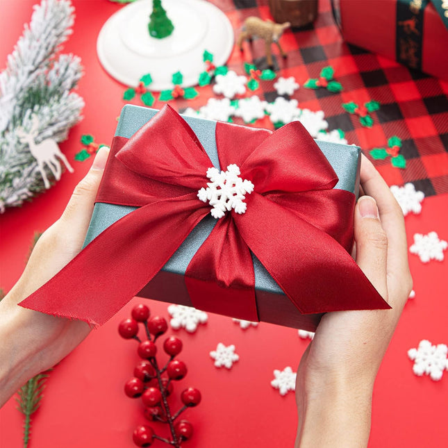 160PCS Mini Christmas Decorations DIY Crafts Includes Resin Charms and Miniature Holiday Decor