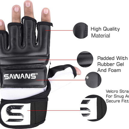Boxing Punch Bag Gloves MMA Karate Mitts for Martial Arts Training