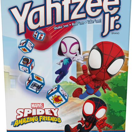 Spidey & His Amazing Friends Yahtzee Jr. Marvel Board Game for Kids 4+