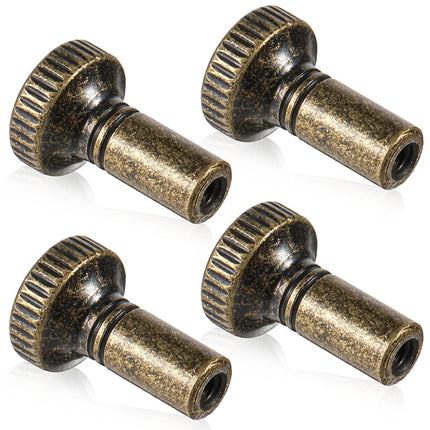 4 Pack Antique Brass Light Switch Knob On/Off Replacement Lamp Switch