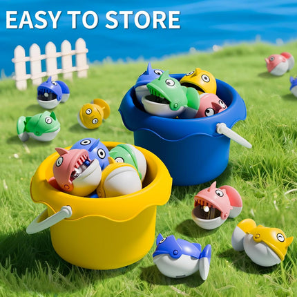 66 PCS Magnetic Fishing Game – Board Toy for Kids Ages 3–8