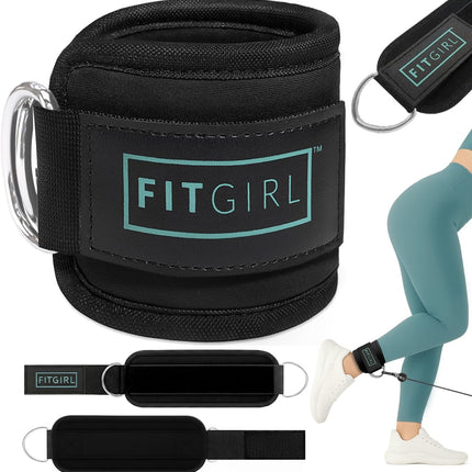 Ankle Strap for Cable Machine with Premium Padding for Glute & Leg Workouts
