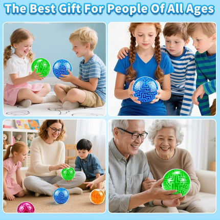 Amaze 3D Memory Maze Ball – Brain Teaser Puzzle Toy for Kids & Adults