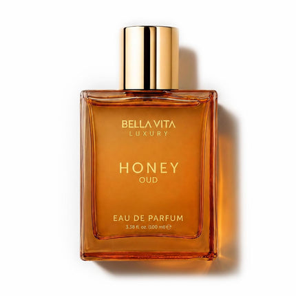 Honey Oud Eau de Parfum 100ml, Unisex Perfume with Honey, Oud & Amber Notes