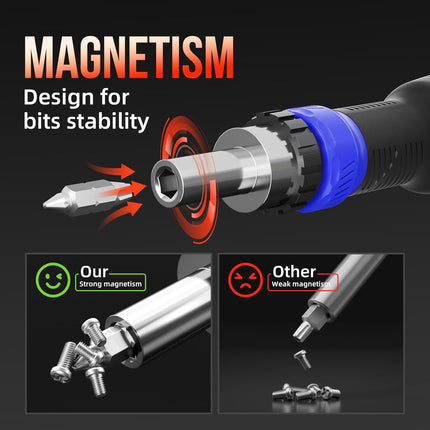 26in1 Ratcheting Screwdriver Set with CRV Bits for Home Bike Computer Repair