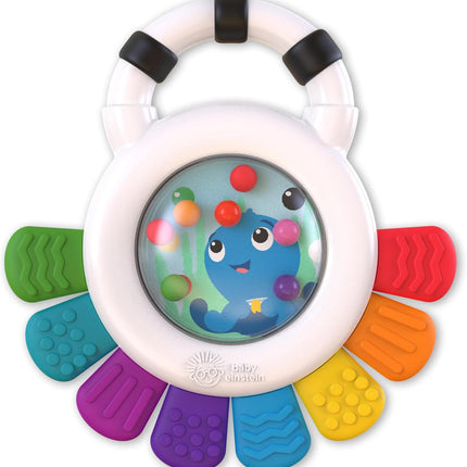 Baby Einstein Outstanding Opus Octopus Toy – Rattle, Teether & Sensory Fun