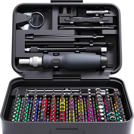 132Pcs Mini Precision Screwdriver Set Magnetic Repair Tool Kit with Storage Box