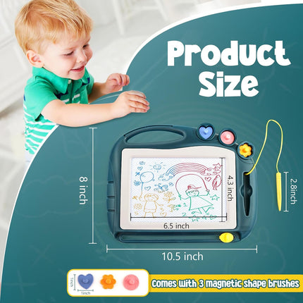 Magnetic Drawing Board – Toddler Sketch Pad Toy for Boys & Girls Ages 1-3