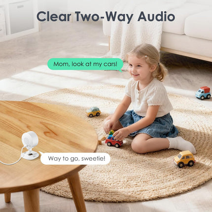WS01 WiFi Indoor Camera Motion Detection Two Way Audio Night Vision Home