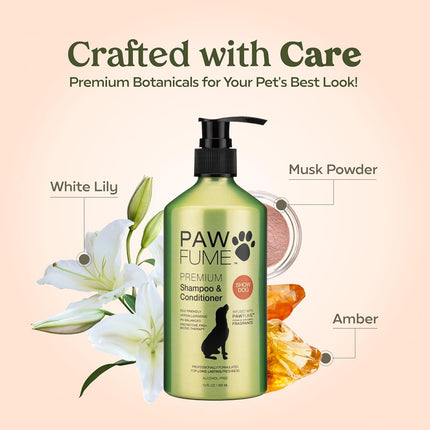 1-Pack Dog Shampoo & Conditioner – Probiotic, pH-Balanced, Silky Soft Coat