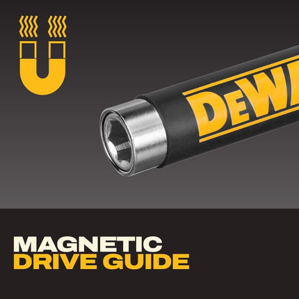 18 pc. Magnetic Drive Guide Set – Yellow, Compact for Easy Use (DWAF2058CS)