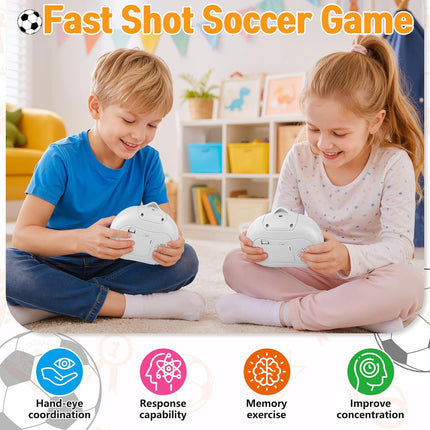4 Mode Soccer Fidget Toy Multiplayer Handheld Road Trip Game for Kids