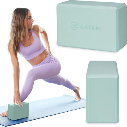Yoga Block – Non-Slip EVA Foam, Supportive, Latex-Free, Soft & Durable