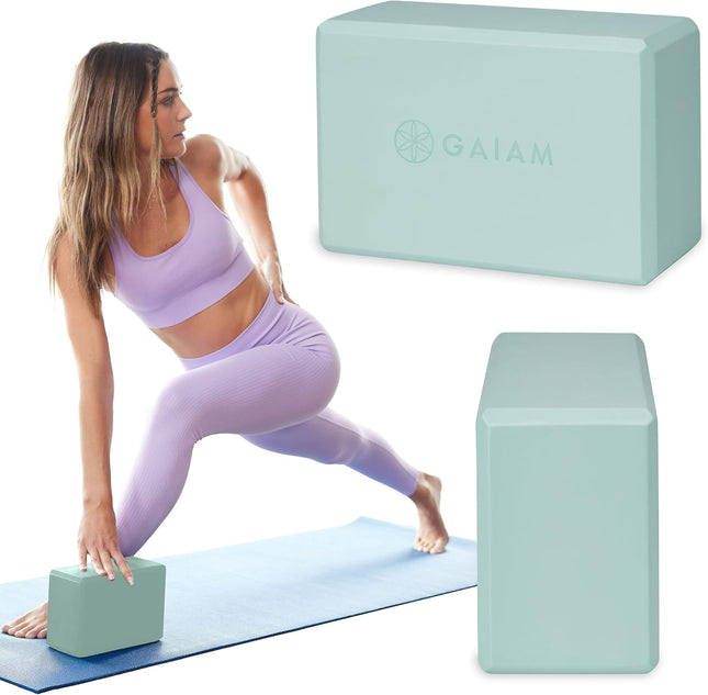 Yoga Block – Non-Slip EVA Foam, Supportive, Latex-Free, Soft & Durable