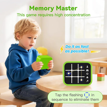 Portable Digital Puzzle Board Tic Tac Toe Memory Game for Kids Adults