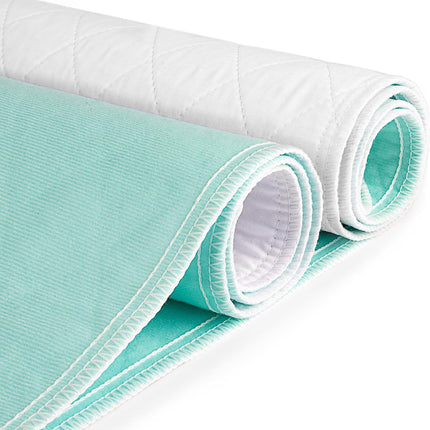 Reusable Waterproof Bed Pad 34x52, Washable Heavy Absorbency Underpad, 1 Pack