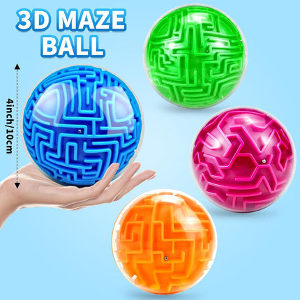 Amaze 3D Memory Maze Ball – Brain Teaser Puzzle Toy for Kids & Adults