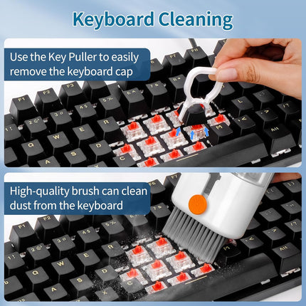 Keyboard Laptop Cleaning Kit All in One Computer Screen Cleaner and Brush