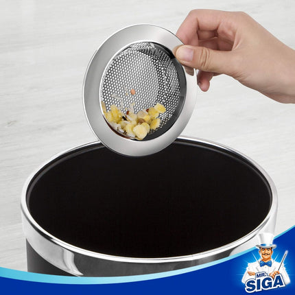 Kitchen Sink Drain Strainer – Stainless Steel, 3 Pack, 4.4” Outer, 3” Inner, Dishwasher Safe