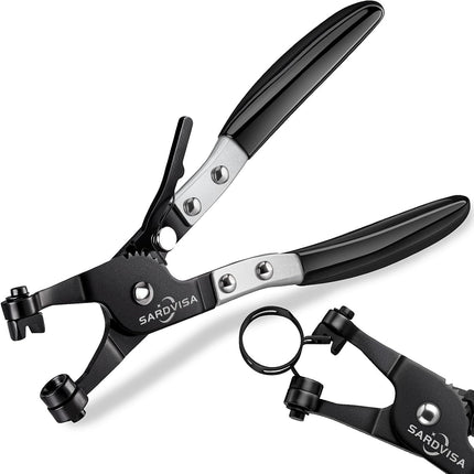 Hose Clamp Pliers – Heavy Duty Tool with Locking Gear & Non-Slip Handle for Clamps