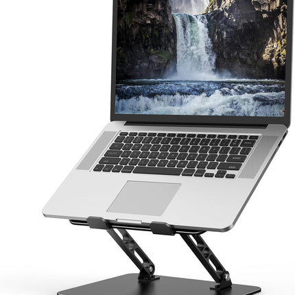 Portable Metal Laptop Stand Adjustable Notebook Holder with Cooling Design