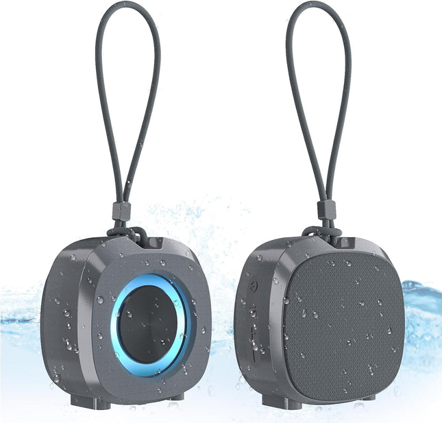 Portable Bluetooth Speaker, TWS, IPX5 Waterproof, Deep Bass, Long Playtime