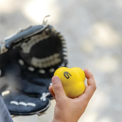 Reaction Ball, Baseball & Softball Reflex Trainer for Agility, Coordination & Speed