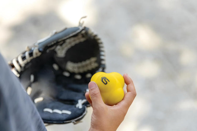 Reaction Ball, Baseball & Softball Reflex Trainer for Agility, Coordination & Speed