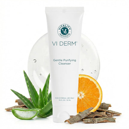 Hydrating Gentle Face Cleanser – Aloe, Antioxidants & Willow Bark, Travel Size