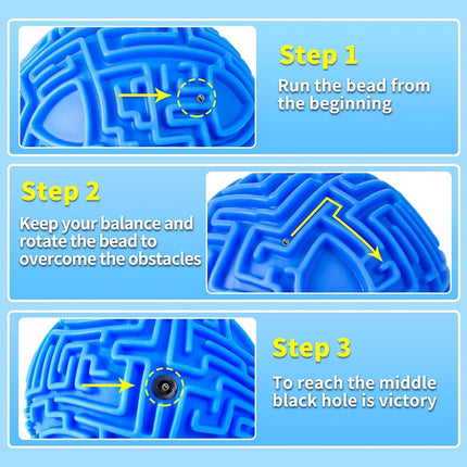 Amaze 3D Memory Maze Ball – Brain Teaser Puzzle Toy for Kids & Adults