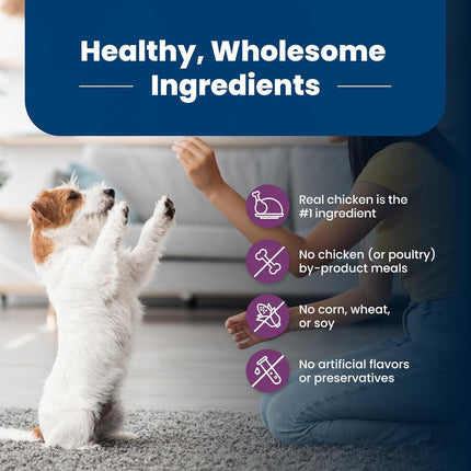 Natural Small Breed Senior Dog Food, Chicken & Brown Rice Recipe