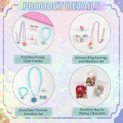 Christmas Jewelry Advent Calendar 2025 – DIY Craft Set for Kids & Friendship Gifts