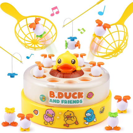 Bounce Catch Duck Game Interactive Family Board Toy for Kids Ages 3-7