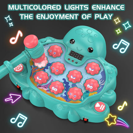 Vitality Strike Game – Musical Whack-A-Mole Toy with Digital Score for Kids