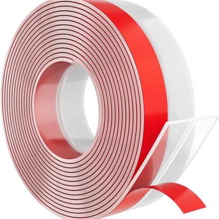20Ft Silicone Weather Stripping Door Draft Stopper Gap Seal Strip Clear