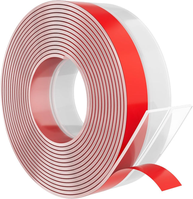 20Ft Silicone Weather Stripping Door Draft Stopper Gap Seal Strip Clear