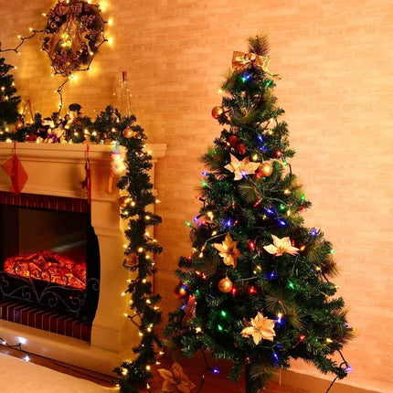 50 Count Christmas String Lights 18FT Battery Operated 8 Modes Timer