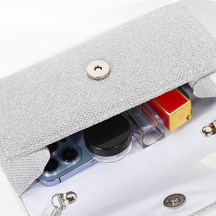 Women Sparkling Evening Clutch Purse Party Wedding Handbag Elegant Bag