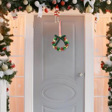 Christmas Jingle Bell Wreath – Indoor Hanging Tree & Wall Decor